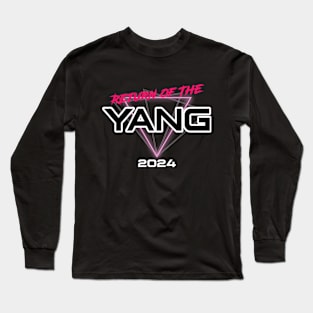 Andrew Yang Return of The Yang Long Sleeve T-Shirt